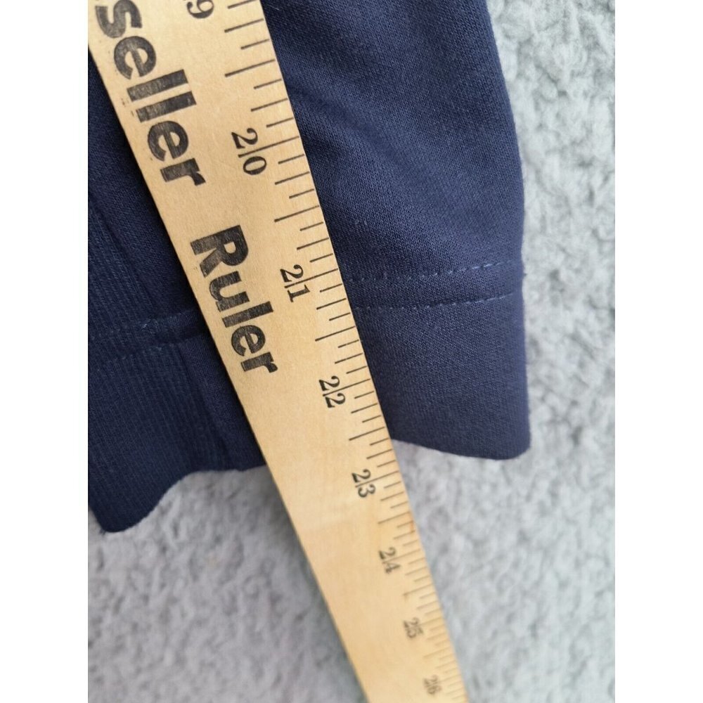 41 Hawthorn Stretch Button Blazer Sz Small Long Sleeve Navy Blue Collared‎ - Picture 6 of 10